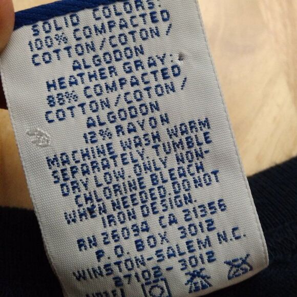 Vintage Champion Wake Forest Spell Out Logo T-Shirt - Picture 5 of 7